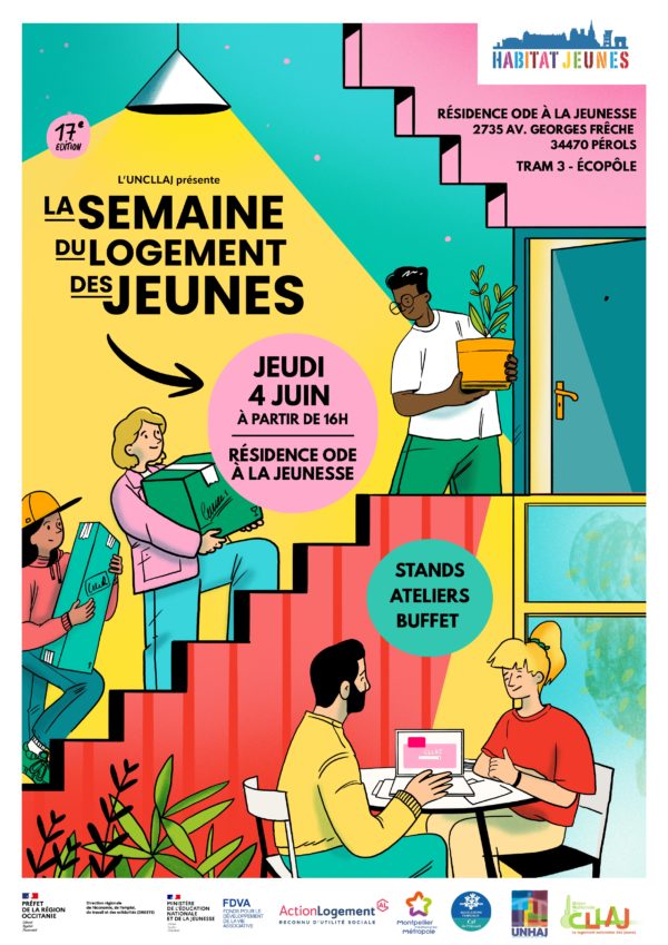 Affiche semaine du logement des jeunes 2026